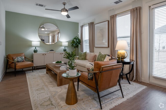 3 BR, 2.5 BA - 1,530SF - Living Room