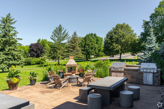 Patio and Grill Area