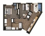 2x2D Floorplan Top