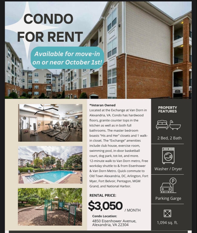 Building Photo - 4850 Eisenhower Ave Rental