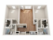 Explore this contemporary home layout, offering style and functionality in every corner.