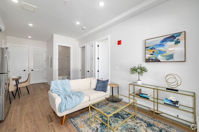 2-Bedroom Model Home - Kitchen/Living Room - The Lembeck House