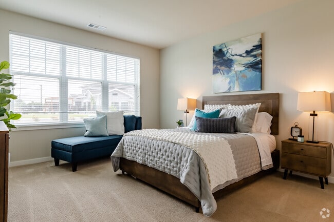 2BR, 2BA - First Bedroom - The Bluffs