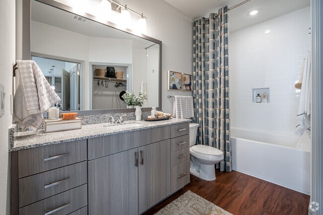 1BR, 1BA - 810SF - The Canopy at Springwoods Village