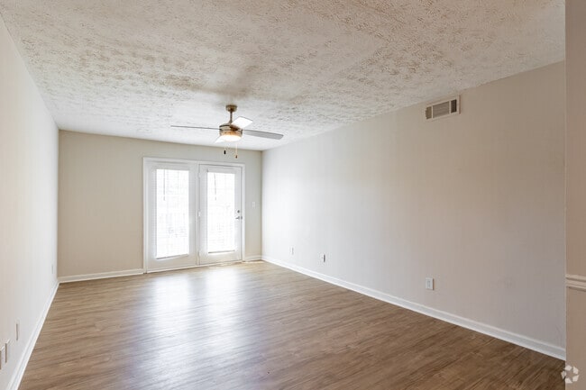 2BR, 2BA - 1296SF Living Room