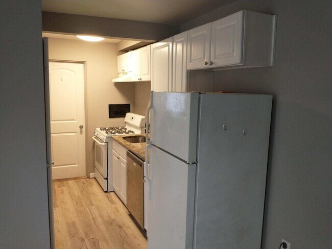 Front room to kitchen