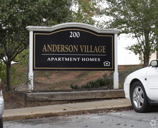 Signage - Anderson Village Apartments