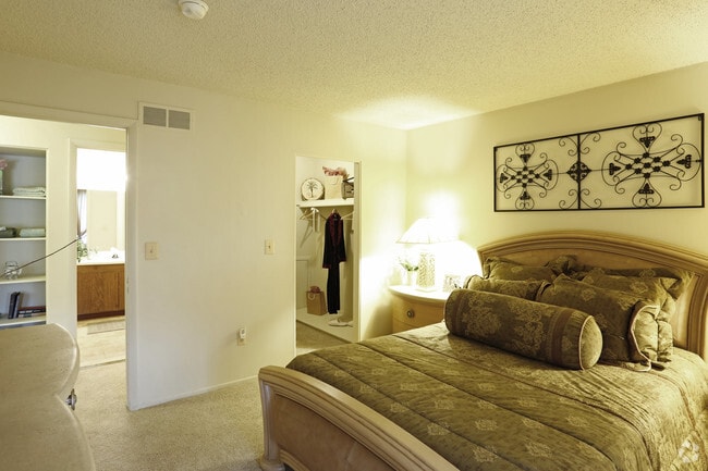 Two Bedroom - Bedroom - Bridgewood Apartments