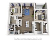 B2 ALT 2 floor plan Republic Flats