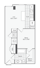 Studio with Den - D Floorplan