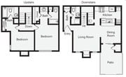 2BR/2.5BA