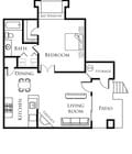 1BR/1BA