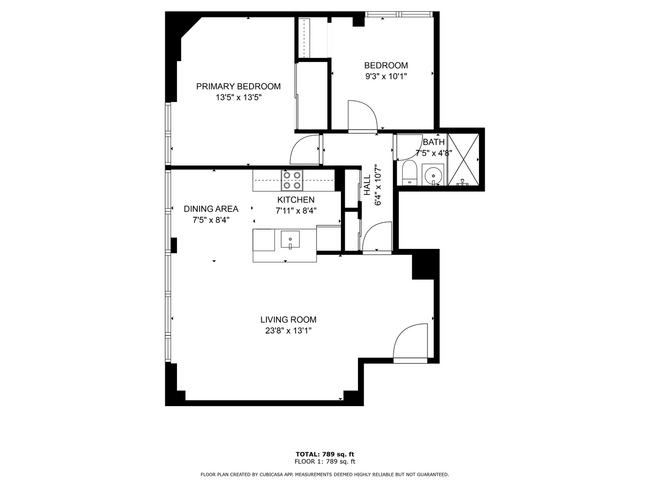 Photo - Spacious 2 Bedroom 1 Bath with Downtown View *$1000.00 Off First Month's Rent Move In Special!*