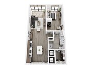 A3 floor plan Harrison Residences