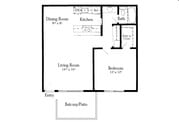 1BR/1BA