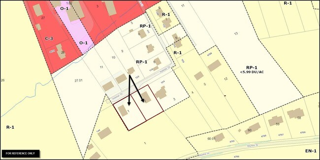 Zoning Map - Holston Court Apartments & Duplex, 12 Units
