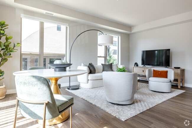 2BR, 2BA - Living - Dash Downers Grove