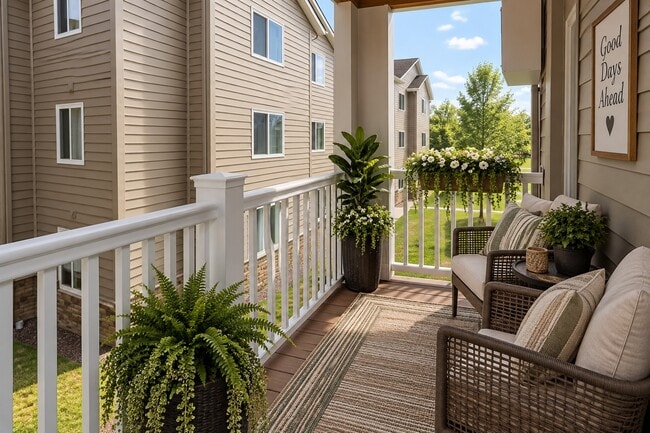 Furnished Balcony