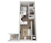 Floor Plan A | Seasons at North Aurora | Apartments in North Aurora, IL