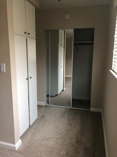 bedroom closet and linen closet