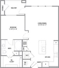 Bluffs floor plan Maxwell on 66th