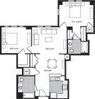 2HH floor plan The Clarendon