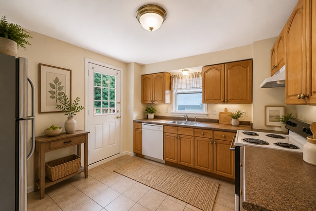 Kitchen Virtually Staged - 483 New York Ave Unit 2