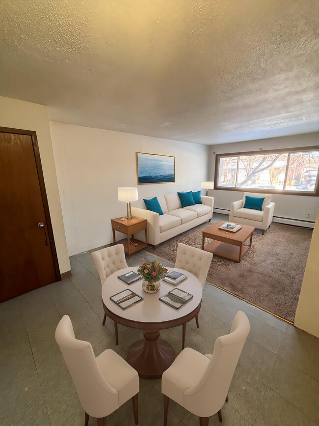 Living/Dining Area - Meadow Park Apartments