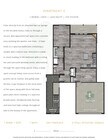 Apt "E" Floor Plan