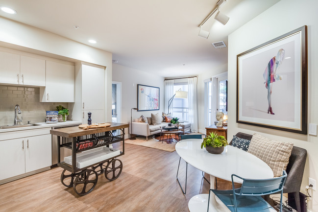 Kitchen islands in select apartment homes - Malden Station by Windsor Apartments