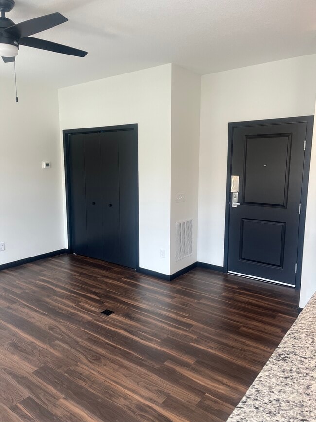 Entryway and closet - 101 2nd St E Unit Downtown Riverbend Apart