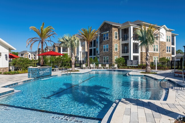 Resort-Style Pool with Lap Lane