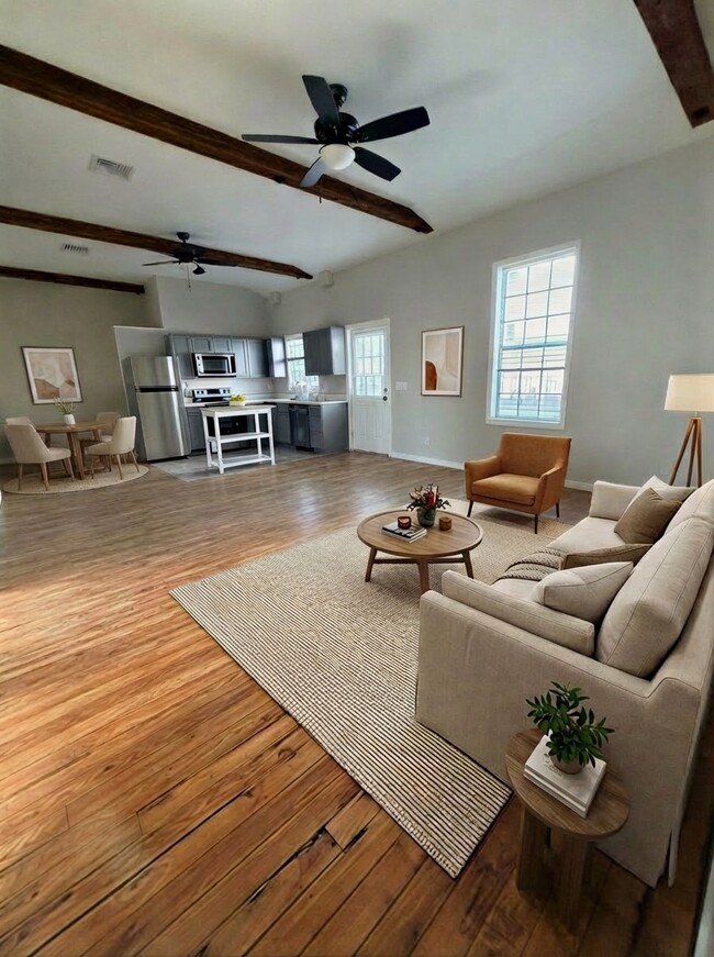Unit 2 Living-room/Kitchen