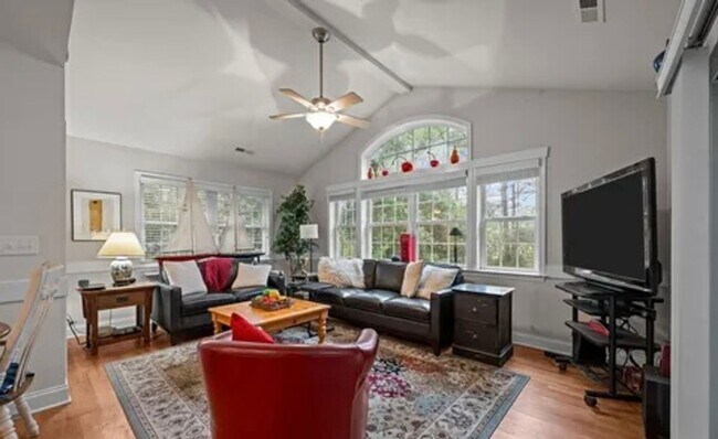 Photo - **Stately Brick Home in Fairfield Harbour | Tray Ceiling, Column, Bonus Room & Screened Porch**