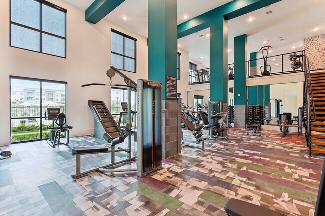 24-Hour Fitness Center - Work out anytime. No need to pay for a gym membership, you have all you need here.