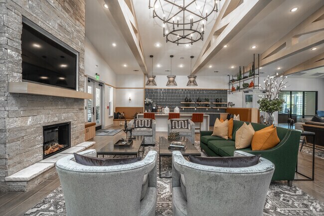 Residence Lounge - The Brookstone Apartments Acworth