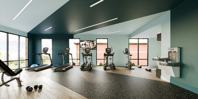 181_D3_Fitness - Peer on 7th Student Living Apartments