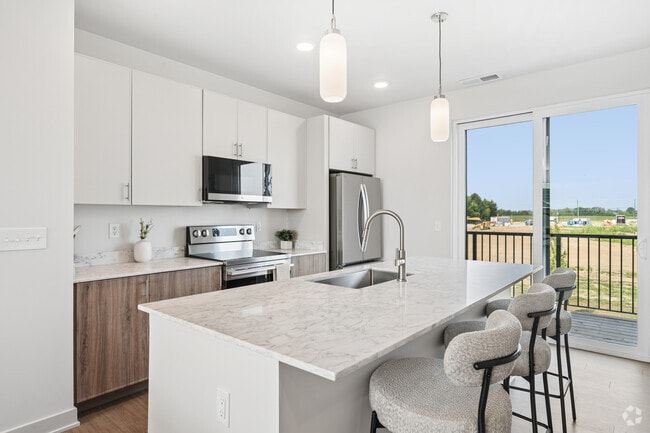 Calamus 2 habitaciones, 2.5 baños - 1,287 pies cuadrados - Cocina - Whitman Villas