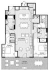 Loft 2 BR + Terrace, Spa Shower & Tub
