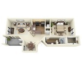 A3 floor plan Plantation Colony