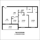 2BR/1BA