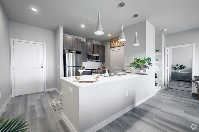 2BR, 2BA - 1,096SF - Kitchen