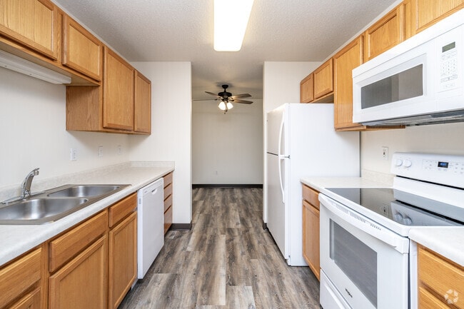 2 habitaciones, 2 baños, 1064 pies cuadrados, cocina
