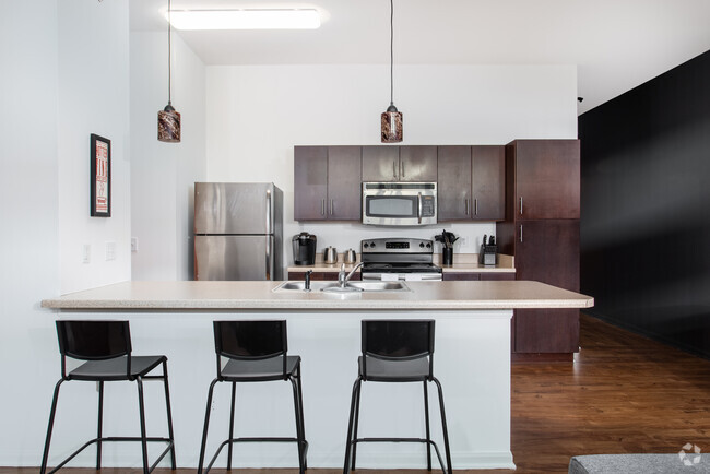 Loft style Kitchen... - West Town Lofts