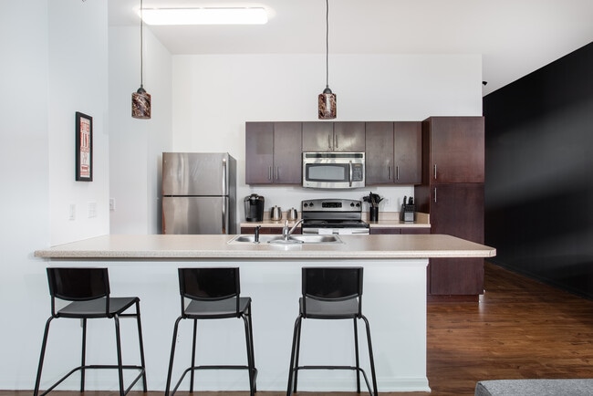 Loft style Kitchen... - West Town Lofts