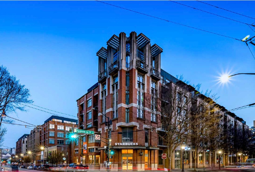 Piedmont Pad Night Facade