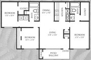 3BR/2BA