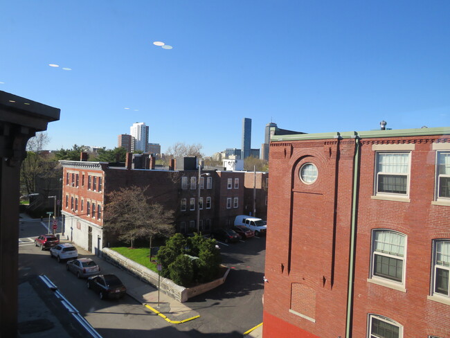 View from living room - 32 Williams St Condo Unit B