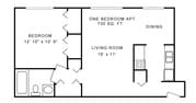 1 BEDROOM