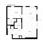 A10 floor plan Addison